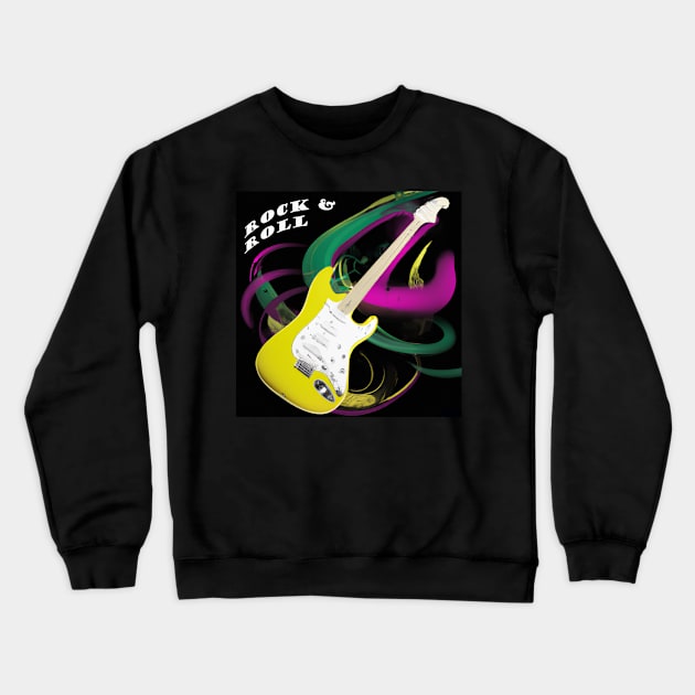 Rock & Roll Crewneck Sweatshirt by Ruggeri Collection